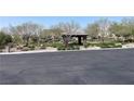Neighborhood park featuring a covered picnic area and mature trees at 12243 Pacific Cruise Ave, Las Vegas, NV 89138