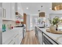 Well-appointed kitchen featuring stainless steel appliances, sleek countertops, and modern fixtures at 3109 Siena Cir, Las Vegas, NV 89128