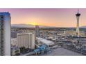 Stunning cityscape captures the essence of urban living, showcasing vibrant skylines and architectural landmarks at 322 Karen Ave # 3801, Las Vegas, NV 89109