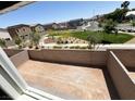 Visualize the possibilities of this backyard: landscape it or build a patio for outdoor entertaining at 3389 La Cura Ave # Lot 43, Las Vegas, NV 89141