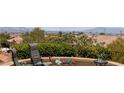 A cozy patio features comfortable seating, a view, and lush greenery, creating a perfect retreat at 2752 Fort Myer Ave, Henderson, NV 89052