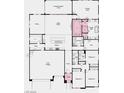 Detailed floorplan showcasing the layout of the home with labeled rooms at 243 Paraggi Bay Dr, Henderson, NV 89011