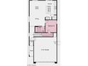 Main level floorplan featuring great room, dining area, kitchen, bedroom, bathroom, and two car garage at 338 Taylor St, Henderson, NV 89015
