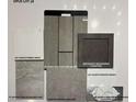 Selection of interior design materials including flooring, countertops, cabinets, and quartz at 338 Taylor St, Henderson, NV 89015