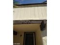 Exterior shot showing the house number above the front door entrance at 4760 Woodridge Rd, Las Vegas, NV 89121