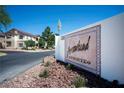 Arrowhead Pointe community signage with landscaping and a glimpse of the building at 520 Arrowhead Trl # 1322, Henderson, NV 89015