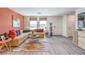 Inviting living room with contemporary decor, comfortable seating, natural light, and stylish accents at , North Las Vegas, NV 89084