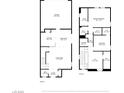 Detailed floor plan showcases the layout of the home's rooms at 3132 Cartanda Ave, Henderson, NV 89044