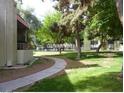 Walkway through lush green landscaping, enhancing the property's appeal at 1405 Vegas Valley Dr # 378, Las Vegas, NV 89169