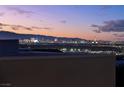 Expansive twilight view of the Las Vegas skyline from elevated vantage point at 881 Barrhead Ave, Henderson, NV 89012