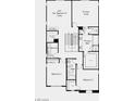 Second floor plan featuring a loft, primary suite, laundry room, and additional bedrooms and bath at 103 Tardando Ave, Henderson, NV 89015