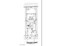 Depiction of lot and house placement on Tardando Avenue showing set backs and dimensions at 103 Tardando Ave, Henderson, NV 89015