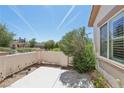 Private outdoor space with manicured landscaping, perfect for relaxation and entertaining at 2284 Carambala Ln, Henderson, NV 89044