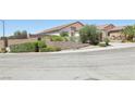 Well-maintained neighborhood street showcasing tiered landscaping and attractive home exteriors at 2284 Carambala Ln, Henderson, NV 89044