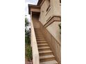 Exterior staircase leading to unit 201 at 5750 E Hacienda Ave # 202, Las Vegas, NV 89122