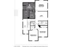 Floor plan highlighting the second floor layout with bedrooms, primary bathroom, loft, laundry, and bath 2 at 5163 Capucina St # Lot 3, Las Vegas, NV 89122