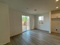 Bright living area with sliding door to backyard, offering seamless indoor-outdoor living at 5163 Capucina St # Lot 3, Las Vegas, NV 89122