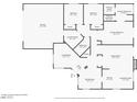 Detailed floor plan showcasing the layout of this single Gathering home in Henderson, NV at 472 Tiger Lily Way, Henderson, NV 89015