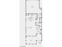 Layout of home showcasing the porch, great room, kitchen, garage, entry, and stairs at 2779 Fantoni St, Henderson, NV 89044
