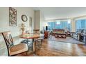 Comfortable living area with floor-to-ceiling windows offering panoramic city views at 222 Karen Ave # 601, Las Vegas, NV 89109