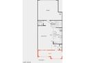 Main floorplan with garage, great room, entry, powder room, and pantry at 2776 Via Napoli, Henderson, NV 89044