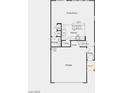 First-floor home floor plan with Great Room, Kitchen, Garage, and outdoor Porch at 9082 Rivington Ave, Las Vegas, NV 89148
