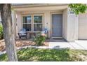 Cozy front porch with comfortable seating, perfect for relaxing and enjoying the neighborhood view at 3966 Crystal Trip Ct, Las Vegas, NV 89129