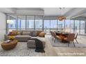 Cozy living space with comfortable seating, city views, and stylish decor at 4525 Dean Martin Dr # 909, Las Vegas, NV 89103