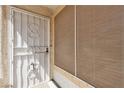 Inviting front entrance featuring a decorative security screen door at 5400 Paul Kurtz Way # 105, Las Vegas, NV 89108