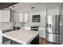 Bright kitchen with stainless steel appliances and white countertops at 280 Gentry St, Overton, NV 89040