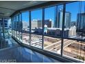 Expansive windows offer stunning city views in this modern condo with sleek design and abundant natural light at 4525 Dean Martin Dr # 1507, Las Vegas, NV 89103