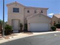 Charming two-story home with a two car garage and desert landscaping in a quiet neighborhood at 10357 Bent Willow Ave, Las Vegas, NV 89129