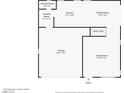 This is a detailed first-floor floor plan showing the layout of the home's main level at 3209 Cheltenham St, Las Vegas, NV 89129