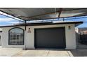 Detached garage adjacent to the house at 5239 Treasure Ave, Las Vegas, NV 89122