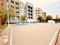 Basketball court in the community offers outdoor recreation and exercise at 62 E Serene Ave # 115, Las Vegas, NV 89123