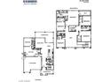 Detailed floor plan showcasing a spacious layout with six bedrooms and five bathrooms at 7709 Serenity Bay Ln # 56, North Las Vegas, NV 89084