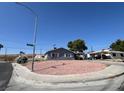 Inviting single-story home with rock landscaping on a corner lot at 4629 San Cir, Las Vegas, NV 89120