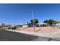 Attractive single-story home with rock landscaping on a corner lot at 4629 San Cir, Las Vegas, NV 89120