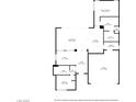 Detailed floor plan showcasing layout including primary bedroom, living room, kitchen, and office at 6684 Regency Stone Way, Las Vegas, NV 89148