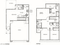 A detailed floor plan showcases the layout of the first and second floors, including room dimensions at 407 Grand Toccata St, Henderson, NV 89011