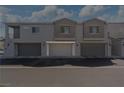 Three-car garage for convenient parking, providing ample space and security at 4566 Mansart Ct # 1104, North Las Vegas, NV 89031
