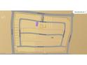 Community map view highlighting available home site locations at 300 Talon Heights St, Las Vegas, NV 89138
