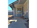 Front entrance with concrete walkway and security features at , Las Vegas, NV 89122