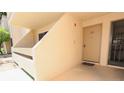 Condo entryway featuring a neutral-colored exterior, protected entry, and clean, well-maintained surroundings at 3811 Desert Marina Dr # 125, Laughlin, NV 89029