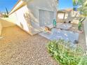 Spacious backyard with gravel landscaping, ideal for outdoor entertaining and relaxation at 3372 Wayward Ct, Las Vegas, NV 89129