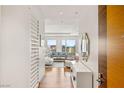 Inviting hallway leading to a bright living area with city views at 3750 Las Vegas Blvd # 3006, Las Vegas, NV 89158