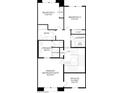 Third floor layout with primary bedroom, ensuite bath, two more bedrooms, and a laundry room at 1537 Stone Perch St, Las Vegas, NV 89138