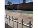 Backyard featuring a concrete surface and fenced enclosure at 2604 Webster St, North Las Vegas, NV 89030