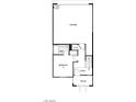 Floorplan showing entry, porch, bedroom, bath, and garage at 9243 Stonewall Ridge Ct, Las Vegas, NV 89148
