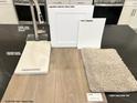 Kitchen samples showing upgraded cabinets, quartz counters, and sleek spot-resistant faucet at 9243 Stonewall Ridge Ct, Las Vegas, NV 89148